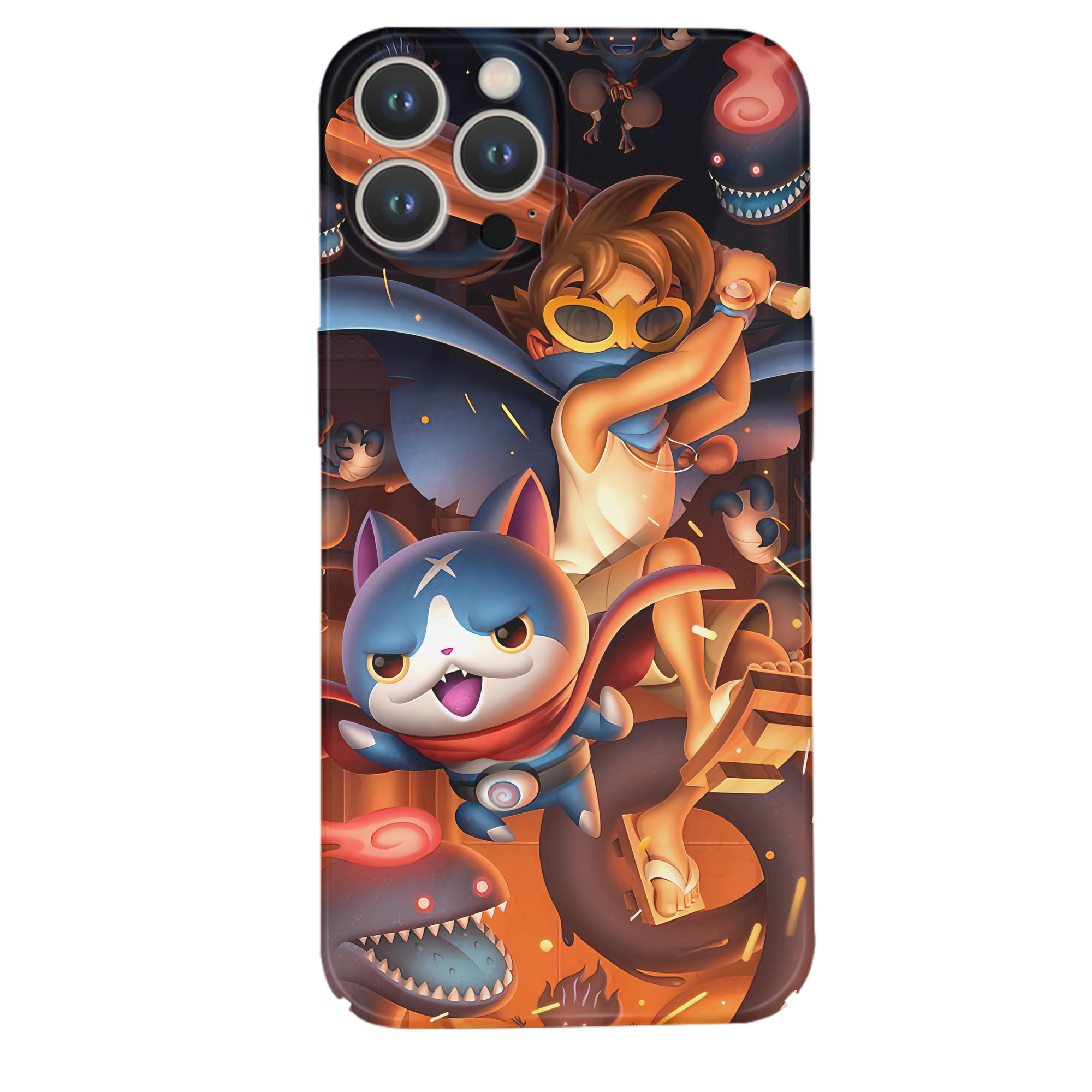 （画像用） 妖怪ウォッチ Yo-kai Watch 【iPhone 14シリーズ対応】ハードケース
